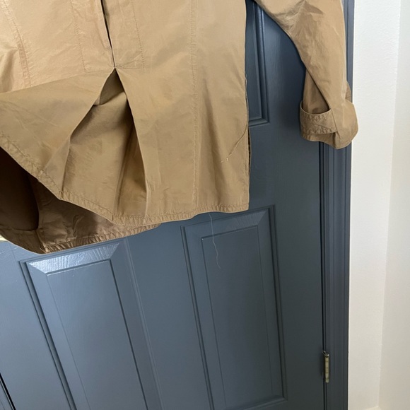 Talbots Classic Tan Trench Coat - Picture 6 of 16